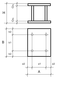 Чертеж закладных изделий МН 202 по серии 1.400-15 выпуск 1