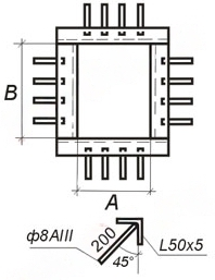 Чертеж закладных изделий МН 759 по серии 1.400-15 выпуск 1