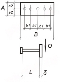 Чертеж закладных изделий МН 104 по серии 1.400-15 выпуск 1