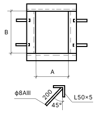 Чертеж закладных изделий МН 702 по серии 1.400-15 выпуск 1