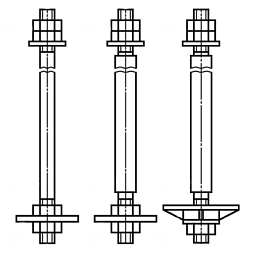 Болт фундаментный тип 2 купить в Новосибирске - ПРОМЕТ